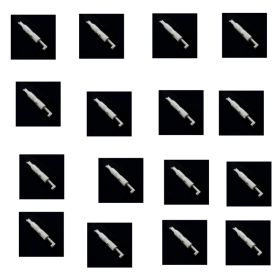 Needle Threader Insertion Tool For Sewing Machine (Option: White 16pc)